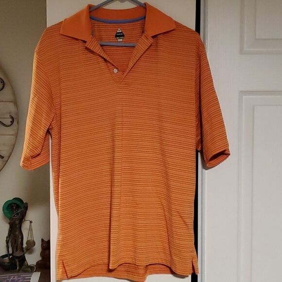 Men's three button polo golf shirt - Picture 1 of 4
